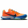 * Nike Men'S Air Zoom Terra Kiger 7 (800 Total Orange/Obsidian/Signal Blue) Footwear