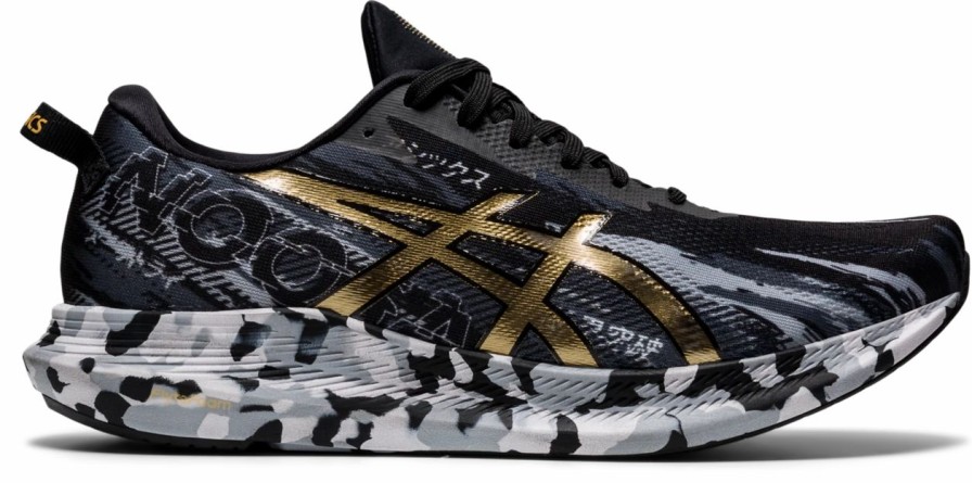 * Asics Men'S Gel-Noosa Tri 13 (001 Black/Pure Gold) Footwear