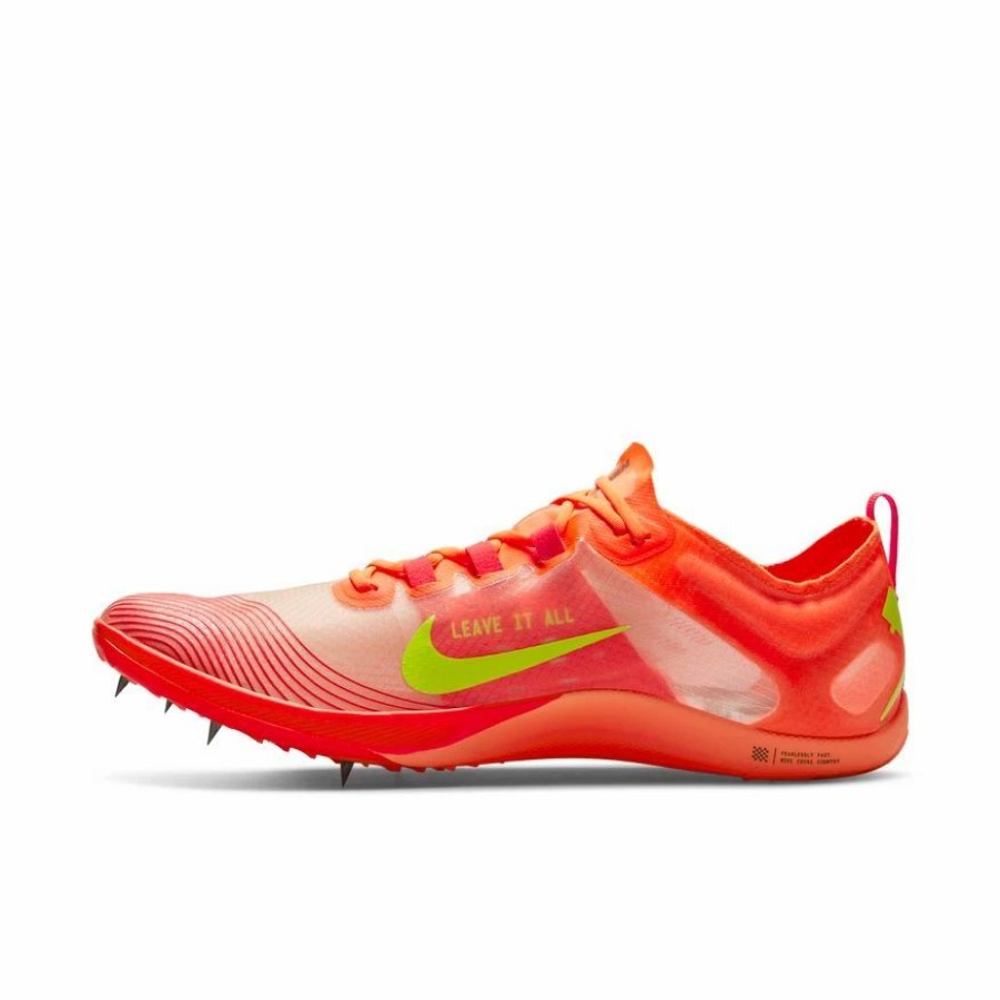 * Nike Uni Zoom Victory 5 Xc (801 Total Orange/Volt/Bright Crimson/Black) Footwear