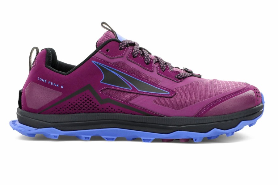 * Altra Women'S Lone Peak 5 (552 Plum) Footwear