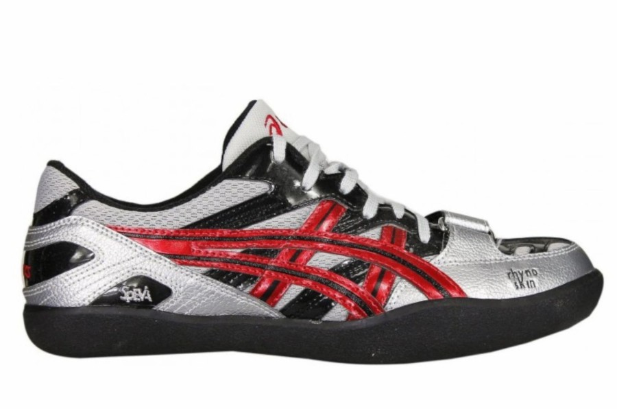 * Asics Uni Cyber Throw Beijing (9126 Lightning/Fire Red/Black) Footwear