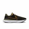 * Nike Men'S React Infinity Run Flyknit 3 (300 Sequoia/University Gold/Medium Olive) Footwear