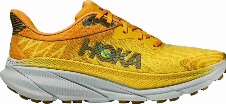 * Hoka Men'S Challenger Atr 7 (Pfgy Passion Fruit/Golden Yellow) Footwear