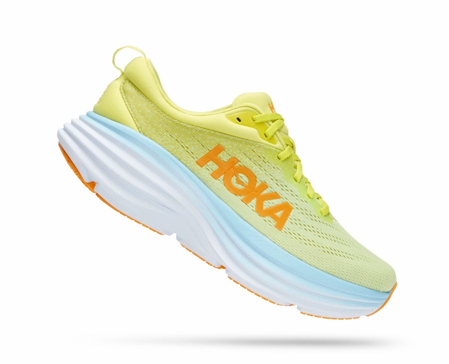 * Hoka Men'S Bondi 8 (Bepm Butterfly/Evening Primrose) Footwear