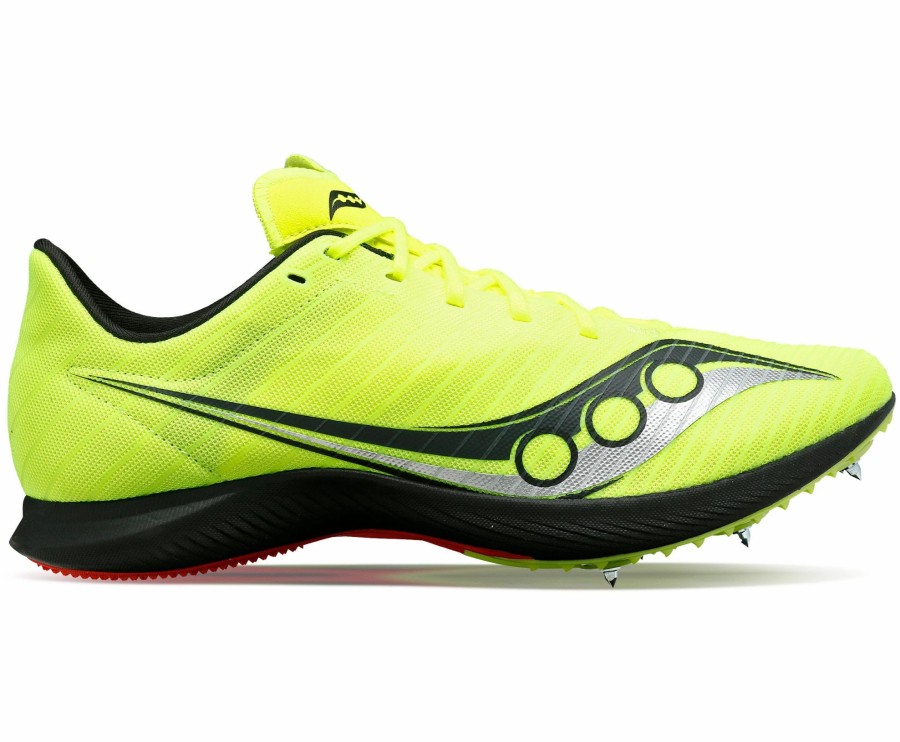 * Saucony Men'S Velocity Mp (05 Citron/Black) Footwear