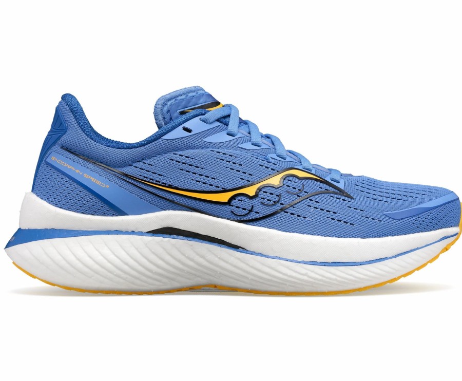 * Saucony Women'S Endorphin Speed 3 (30 Horizon/Gold) Footwear