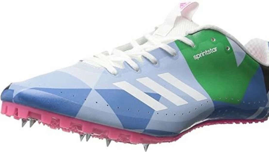 * Adidas Women'S Sprintstar (White/White/Shock Pink) Footwear