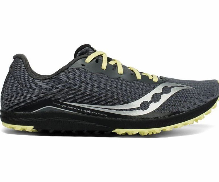 * Saucony Women'S Kilkenny Xc 8 (2 Black/Yellow) Footwear