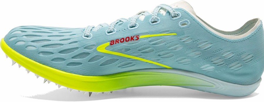 * Brooks Uni Elmn8 7 (467 Blue Glow/Nightlife/Red) Footwear