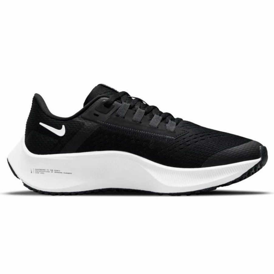 * Nike Big Kid'S Zoom Pegasus 38 (002 Black/White/Anthracite/Volt) Footwear