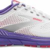 * Brooks Women'S Adrenaline Gts 22 (105 White/Coral/Purple) Footwear