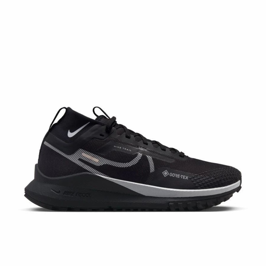 * Nike Women'S React Pegasus Trail 4 Gore-Tex (001 Black/Wolf Grey/Reflective Silver) Footwear