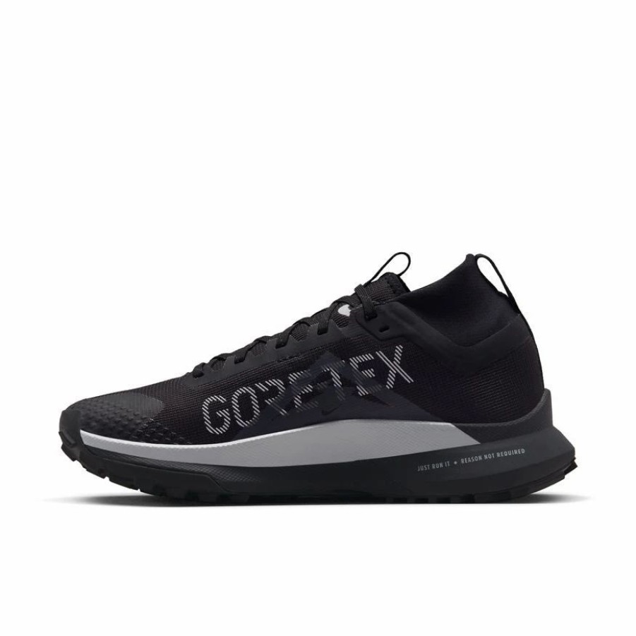 * Nike Women'S React Pegasus Trail 4 Gore-Tex (001 Black/Wolf Grey/Reflective Silver) Footwear