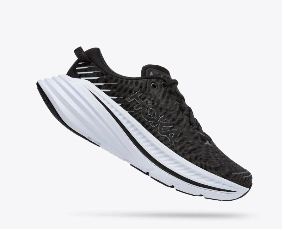 * Hoka Men'S Bondi X (Bwht Black/White) Footwear