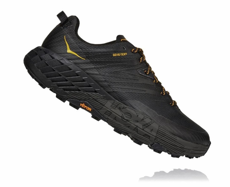 * Hoka Men'S Speedgoat 4 Gtx (Adgg Anthracite/Dark Gull Grey) Footwear