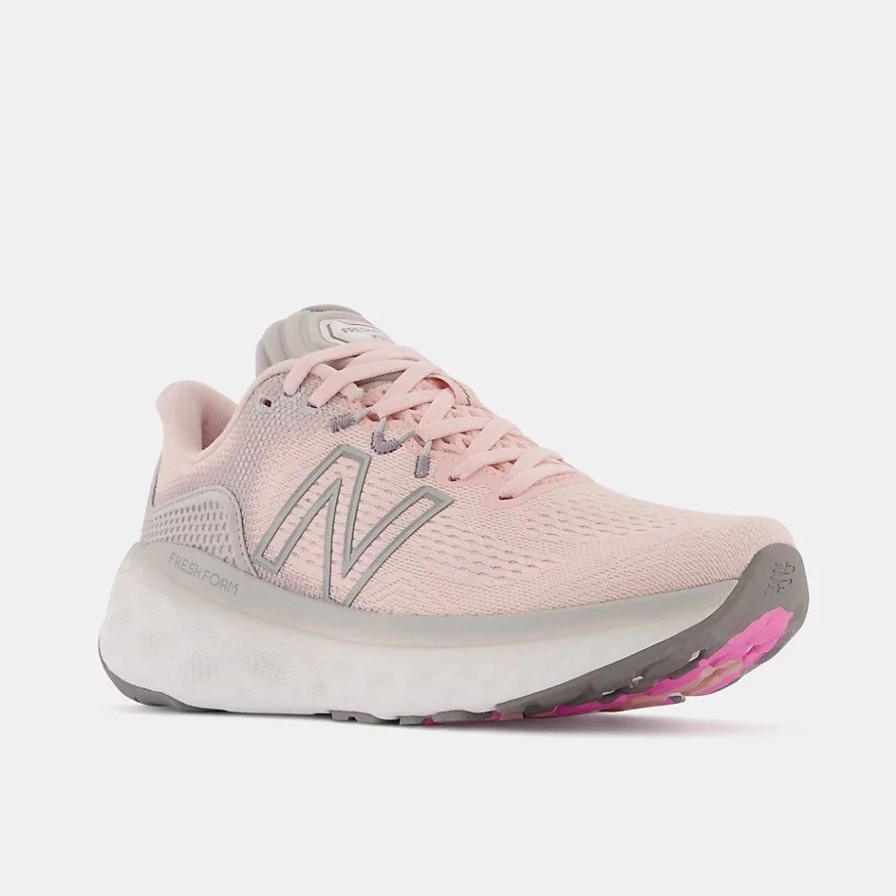 * New Balance Women'S Fresh Foam More V3 (Vp Pink Haze/Vintage Rose) Footwear