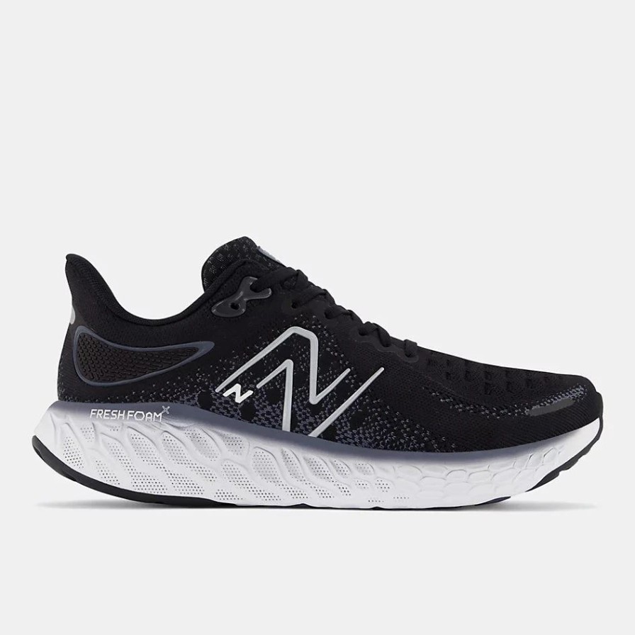 * New Balance Men'S Fresh Foam X 1080V12 (B Black/Thunder/White) Footwear