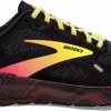 * Brooks Men'S Launch Gts 9 (016 Black/Pink/Yellow) Footwear