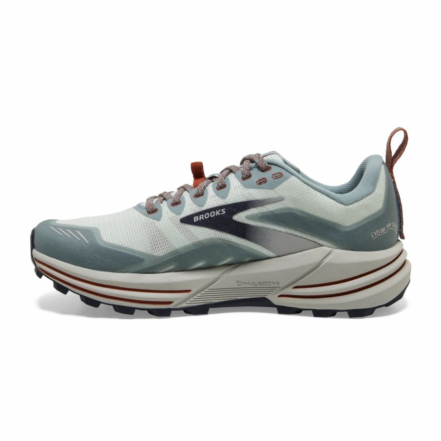 * Brooks Women'S Cascadia 16 (480 Aqua/Tourmaline/Rooibos Tea) Footwear