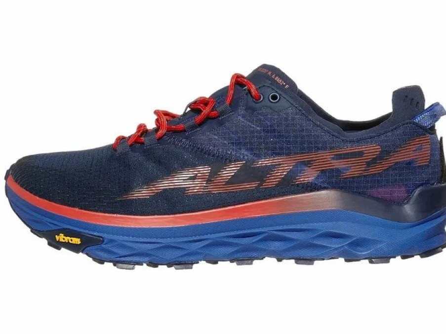 * Altra Men'S Mont Blanc (488 Blue/Red) Footwear