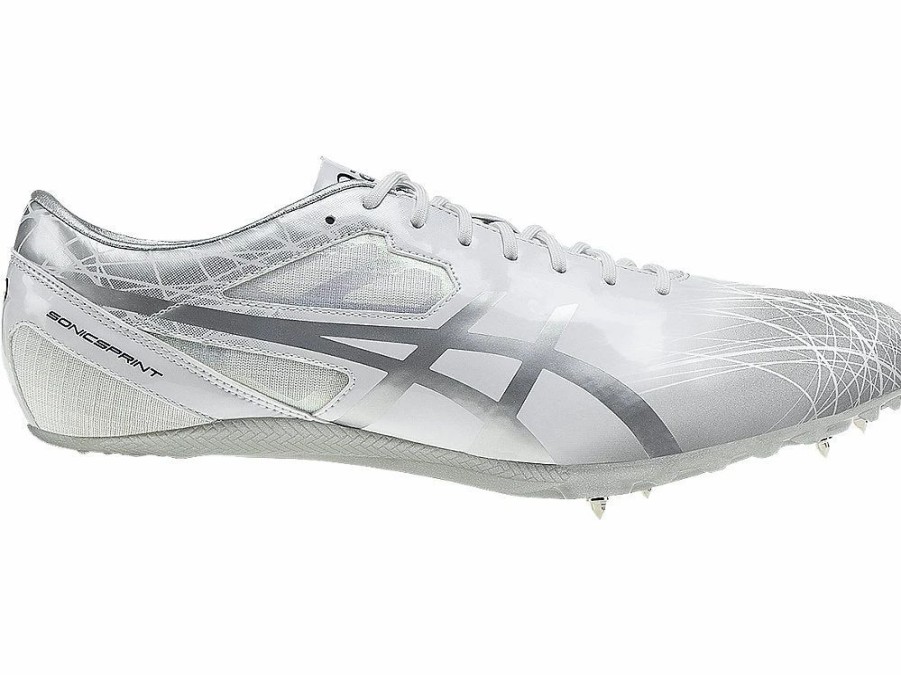 * Asics Uni Sonicsprint (0093 Pearlwhite/Silver/Graphite) Footwear