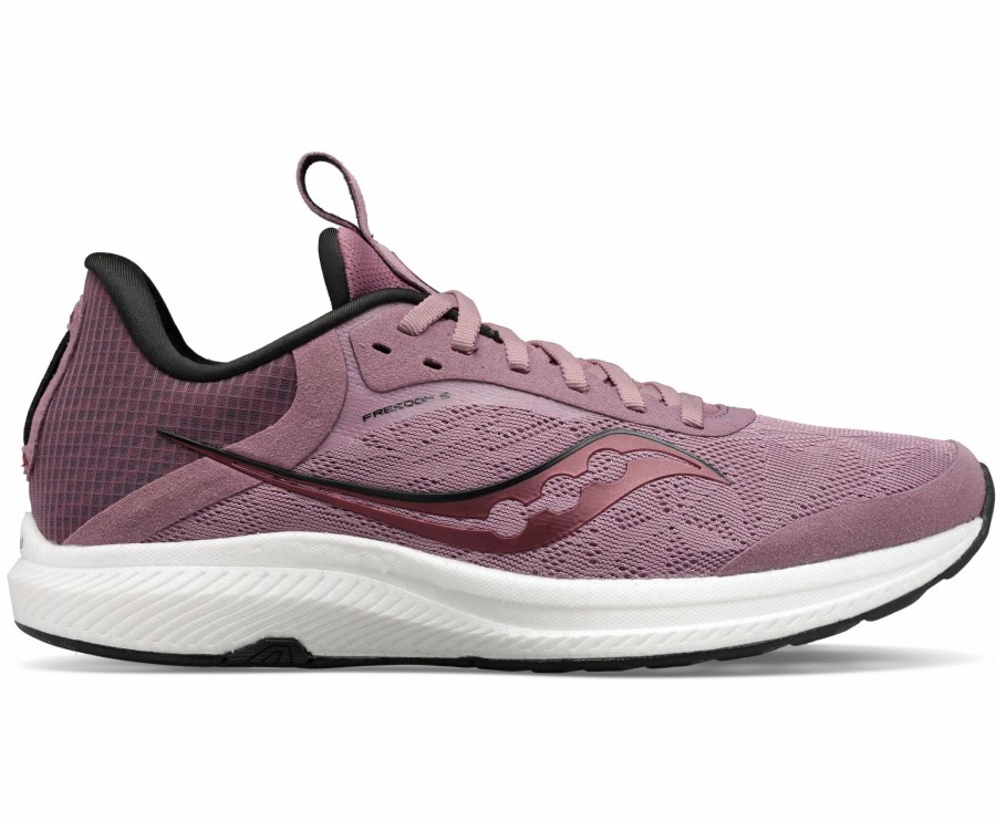 * Saucony Women'S Freedom 5 (21 Haze/Black) Footwear