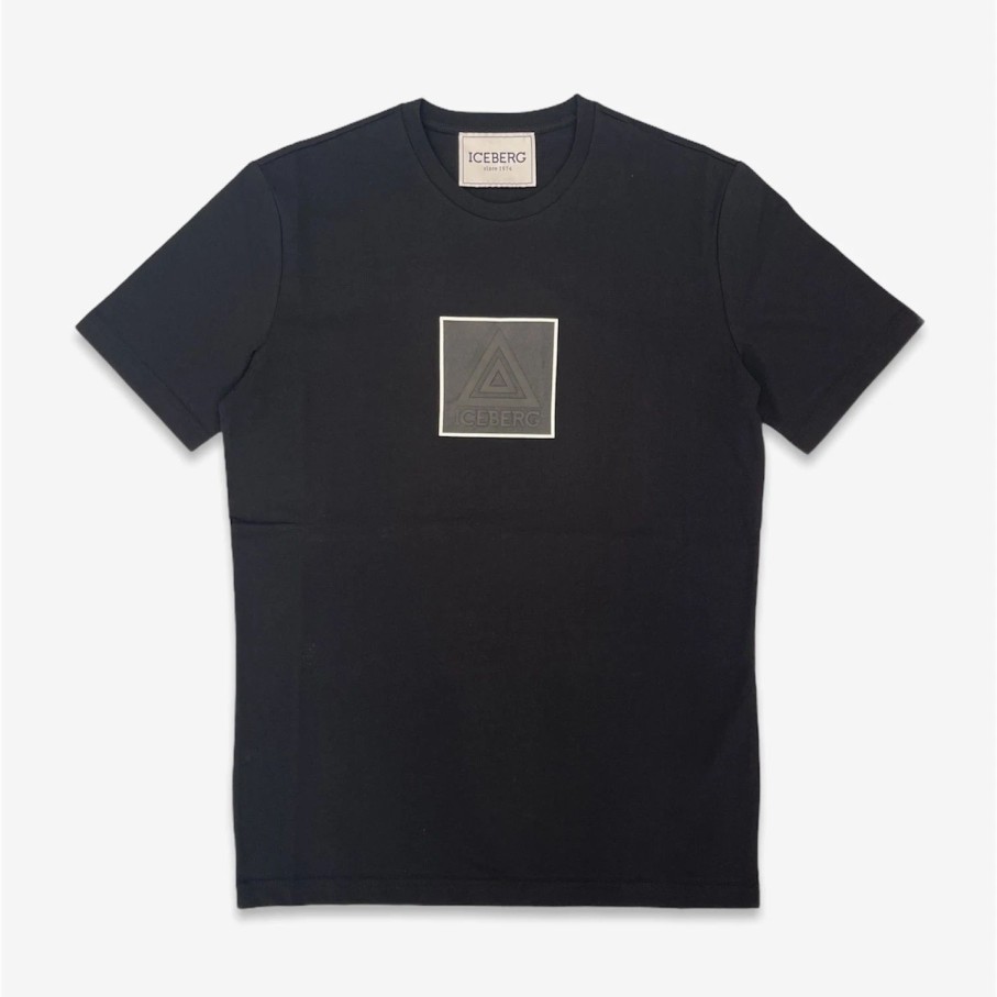 * Iceberg 5D T-Shirt Jersey Black Iceberg