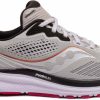 * Saucony Women'S Ride 14 (55 Fog/Cherry) Footwear