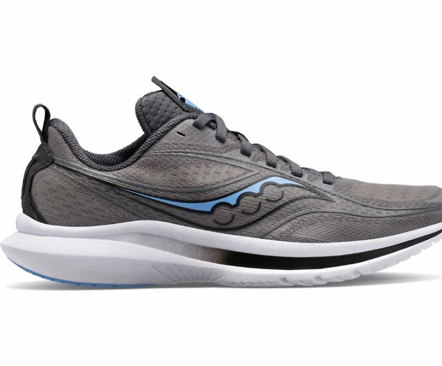 * Saucony Women'S Kinvara 13 (115 Charcoal/Jewel) Footwear