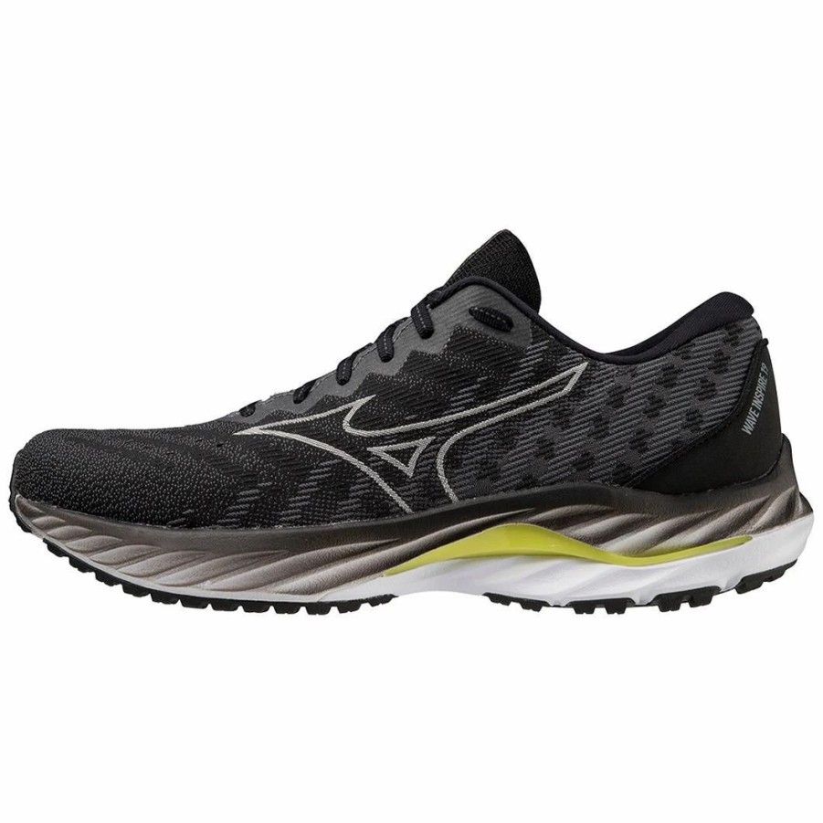 * Mizuno Men'S Wave Inspire 19 Ssw (900A Black/Nimbus Cloud) Footwear