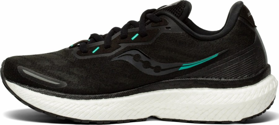 * Saucony Women'S Triumph 19 (10 Black/White) Footwear