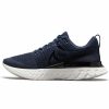 * Nike Men'S React Infinity Run Flyknit 2 (401 Thunder Blue/Black/College Navy) Footwear