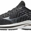 * Mizuno Women'S Wave Inspire 17 Waveknit (907A Black/Platinum Gold) Footwear