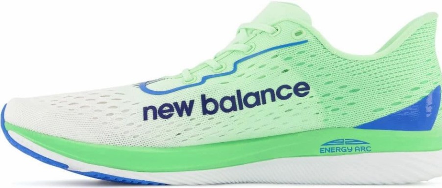 * New Balance Men'S Fuelcell Supercomp Pacer (Lw White/Vibrant Spring) Footwear