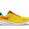 * Hoka Men'S Clifton 9 (Pfmz Passion Fruit/Maize) Footwear