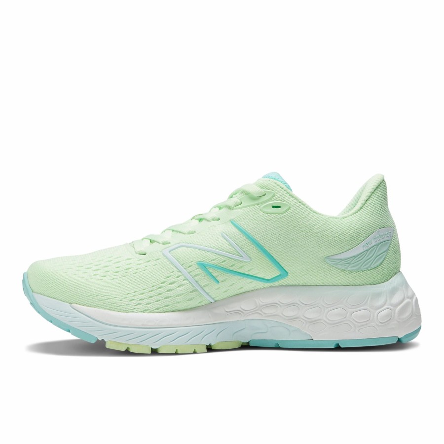 * New Balance Women'S Fresh Foam X 880V12 (E Vibrant Spring Glo/Spring Surf) Footwear