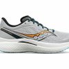 * Saucony Men'S Endorphin Speed 3 (27 Concrete/Vizi) Footwear