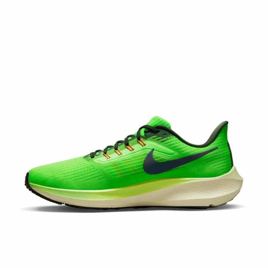 * Nike Men'S Air Zoom Pegasus 39 (343 Scream Green/Black/Coconut Milk/Honeydew) Footwear