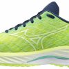 * Mizuno Women'S Wave Rider 26 (4M00 Neo Lime/White) Footwear