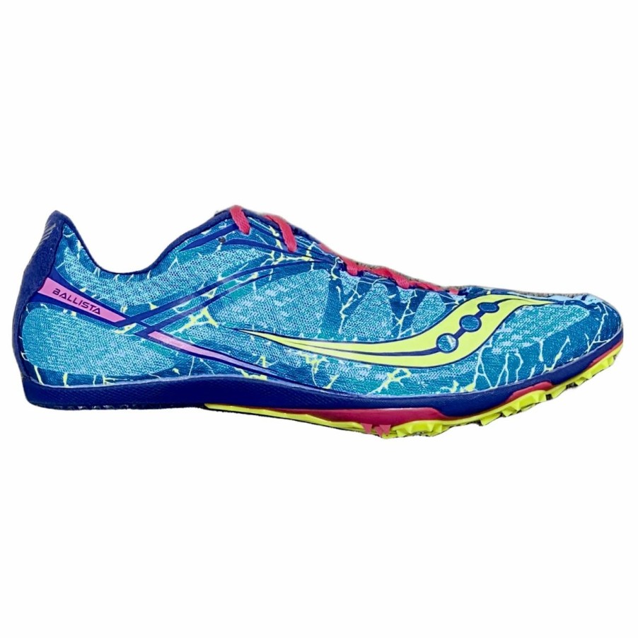 * Saucony Women'S Ballista (2 Blue/Pink) Footwear