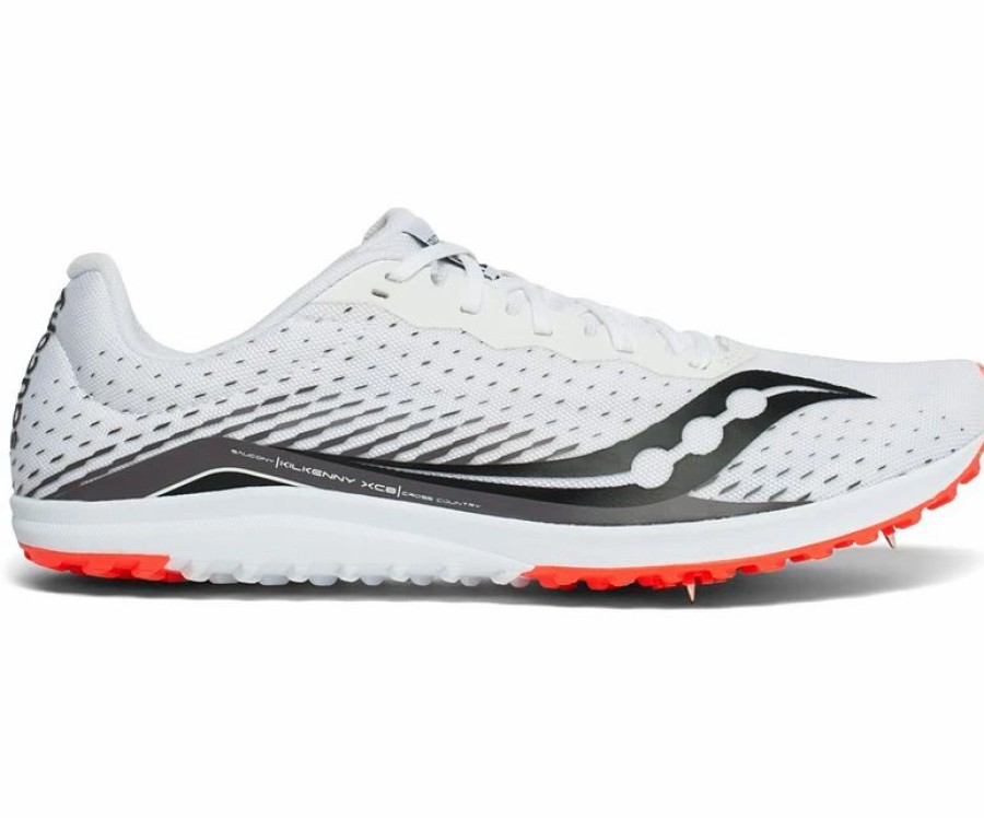 * Saucony Men'S Kilkenny Xc 8 (3 White/Red) Footwear