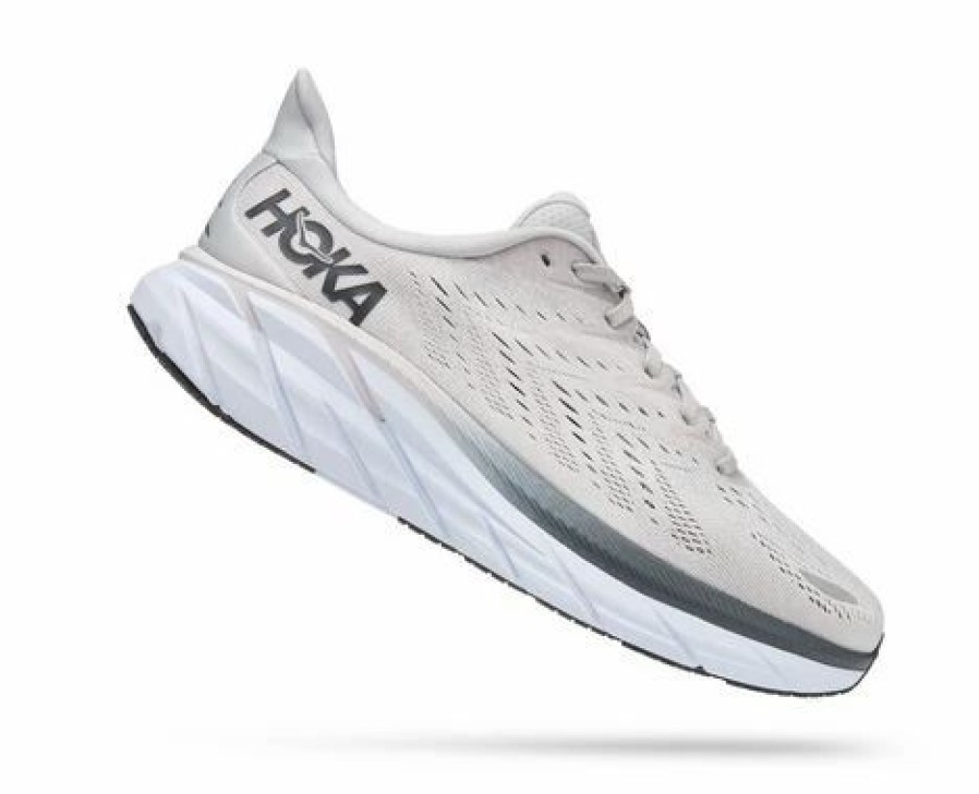 * Hoka Men'S Clifton 8 (Lrnc Lunar Rock/Nimbus Cloud) Footwear