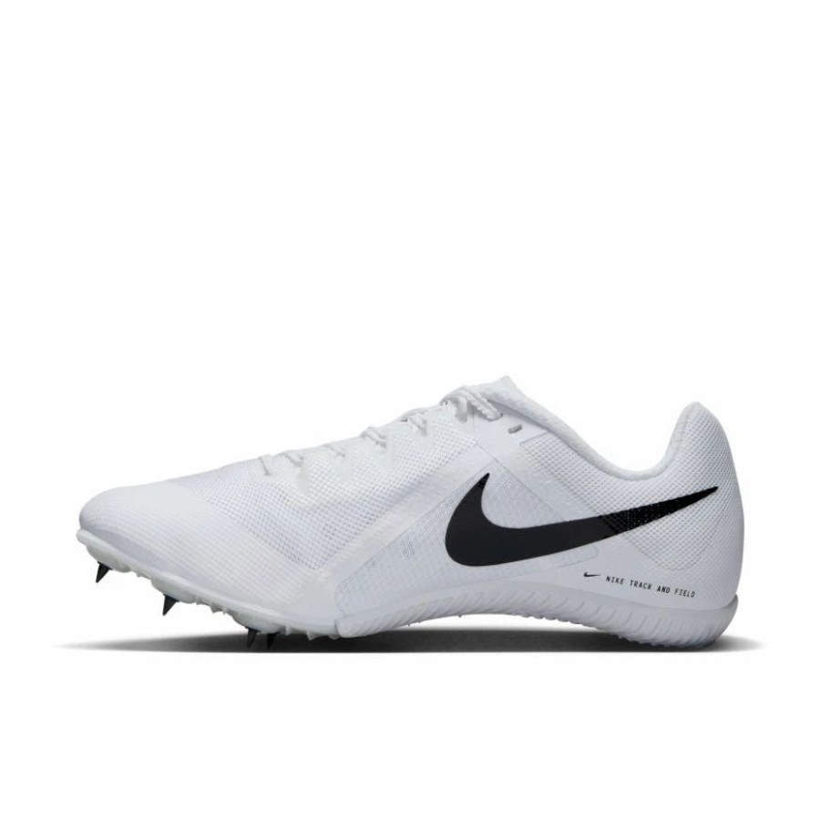 * Nike Uni Zoom Rival Multi (100 White/Black/Metallic Silver) Footwear