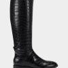 * Aerosoles Berri Black Croco Tall Boots