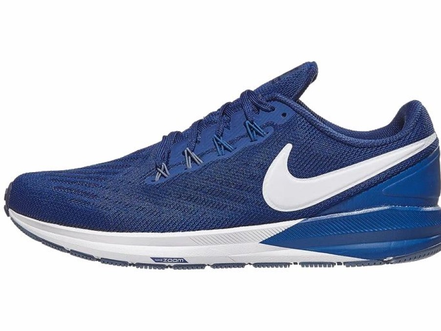 * Nike Men'S Zoom Structure 22 (404 Blue Void/Vast Grey-Gym Blue) Footwear