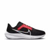 * Nike Men'S Air Zoom Pegasus 40 (003 Black/White/Lt Crimson) Footwear