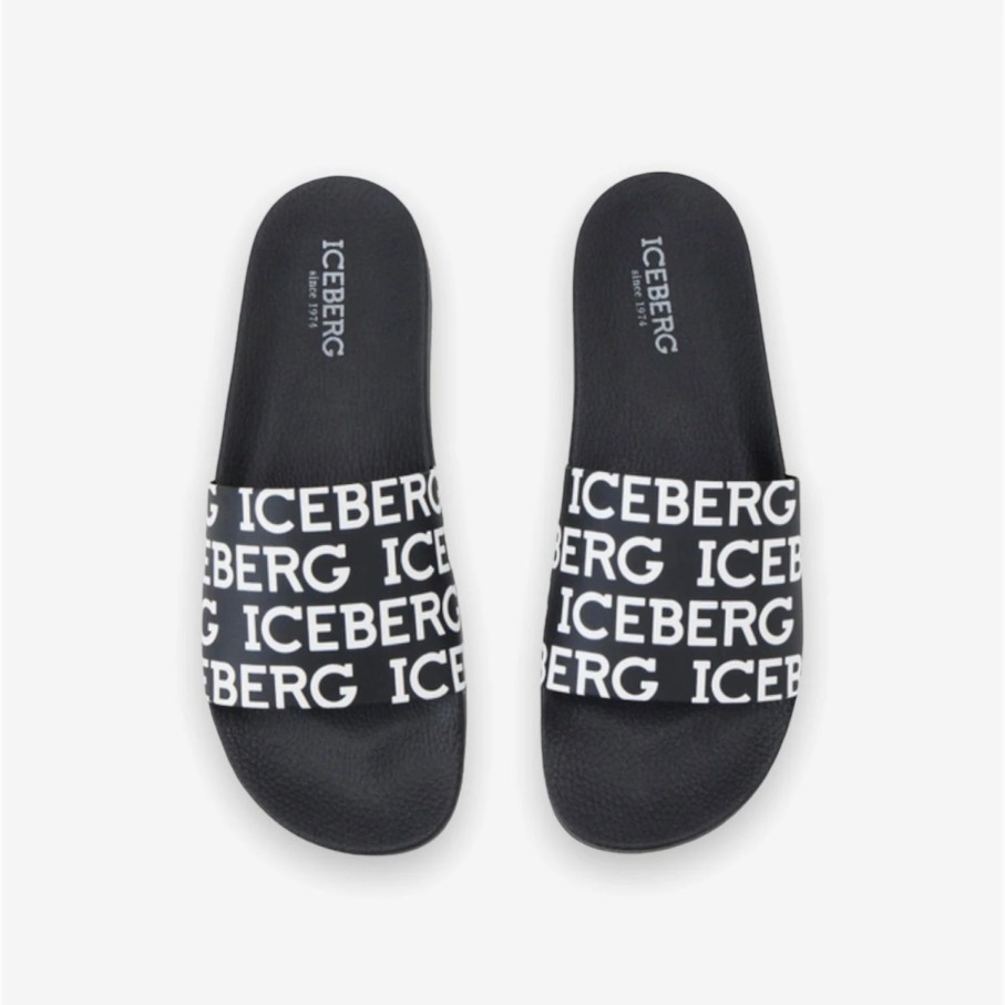 * Iceberg Slippers Black 22Eiu150701 Iceberg