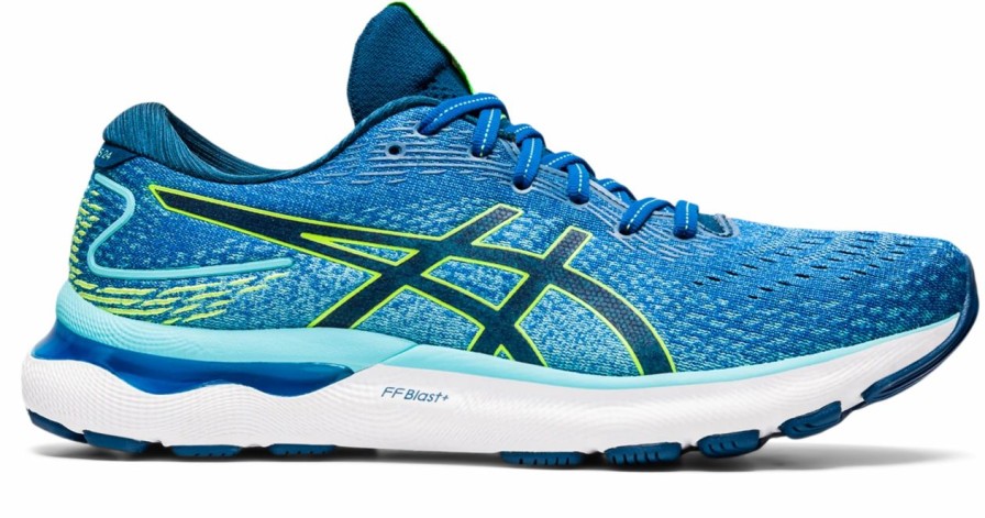 * Asics Men'S Gel-Nimbus 24 (400 Lake Drive/Hazard Green) Footwear