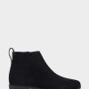 * Aerosoles Spencer Black Suede Ankle Boots