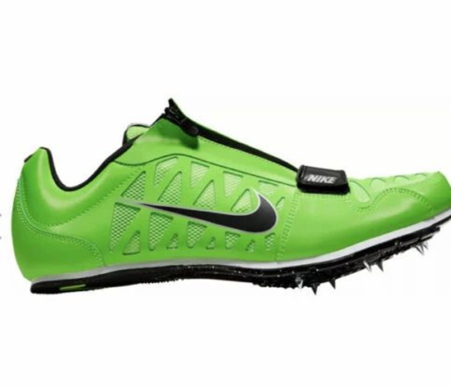 * Nike Uni Zoom Long Jump 4 (300 Electric Green/Black) Footwear